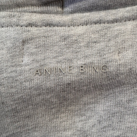 Auth.💙 ANINE Bing RARE Tyler Crewneck in “Heather Gray” Size Large 🩶💙 - Picture 14 of 14